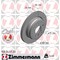 Zimmermann Brake Disc - Standard/Coated, 150343720 150343720 - alternate 1